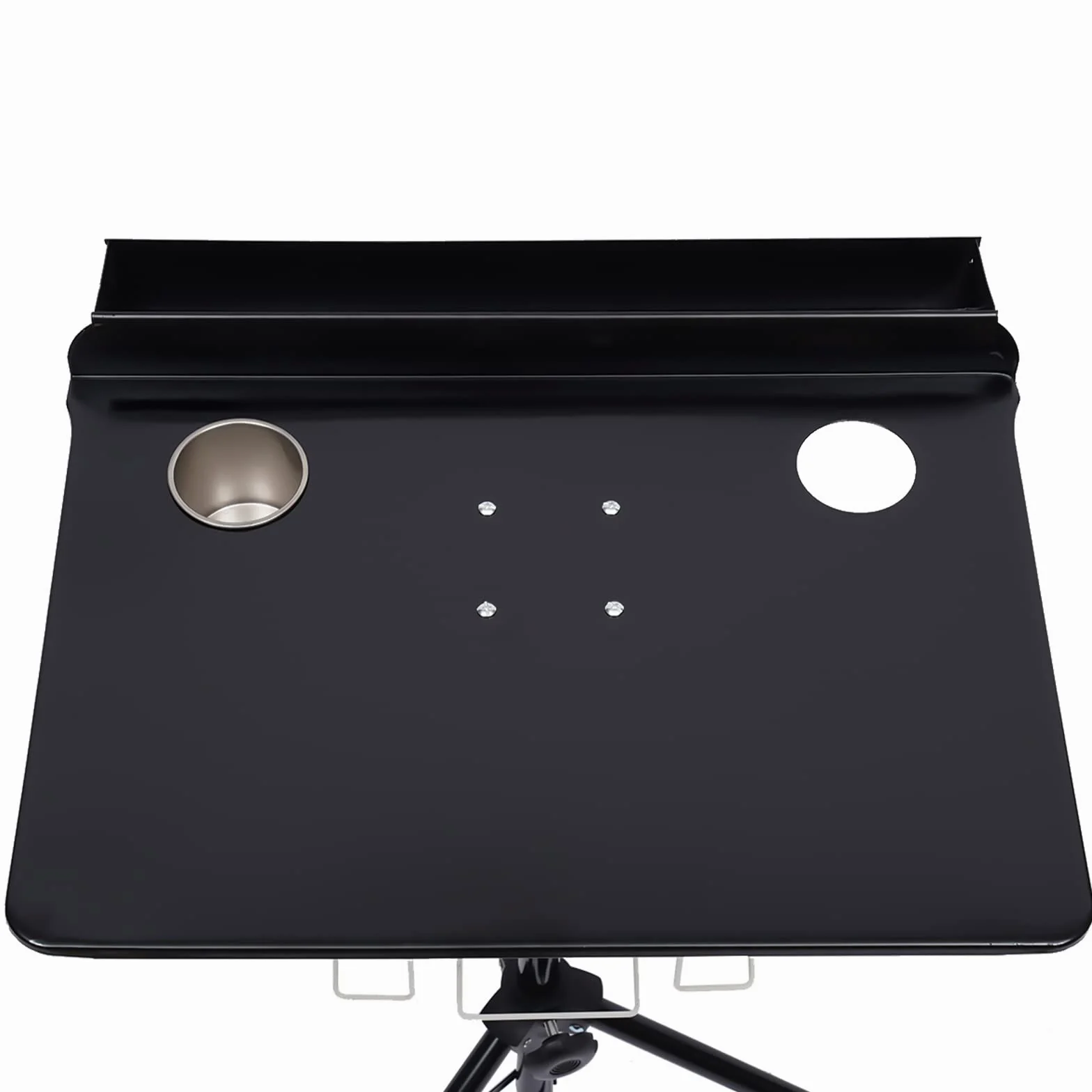 Banco de trabajo portátil para tatuajes, 61 – 107 cm, ajustable, profesional, con base de trípode y caja de almacenamiento, mesa para salones de belleza, tatuajes, manicura