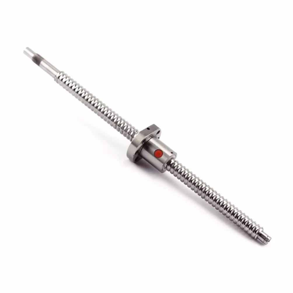 SenTECH Husillo de Bolas SFU1604 RM1604 Longitud 2000mm Diam 16mm con Tuerca y Carcasa Montaje para la Tuerca+Soportes de Extremo EK/ EF12 + Acoplador para CNC, Longitud Approx 78.74 inch/ 2000mm