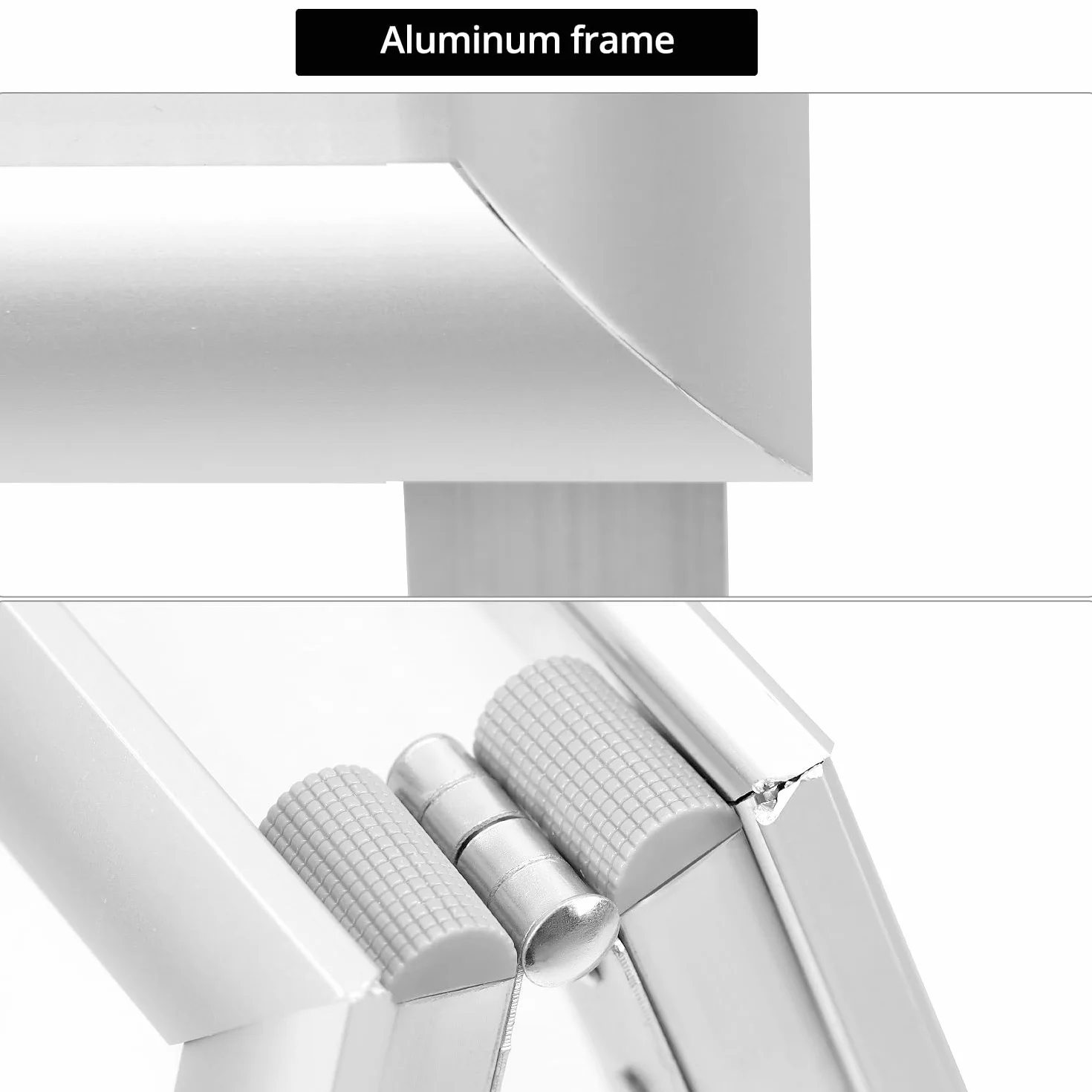 QWORK® Soporte para Carteles A2, Soporte de Promoción, Tablero de Exposición Resistente a la Intemperie 59.4 x 42 cm
