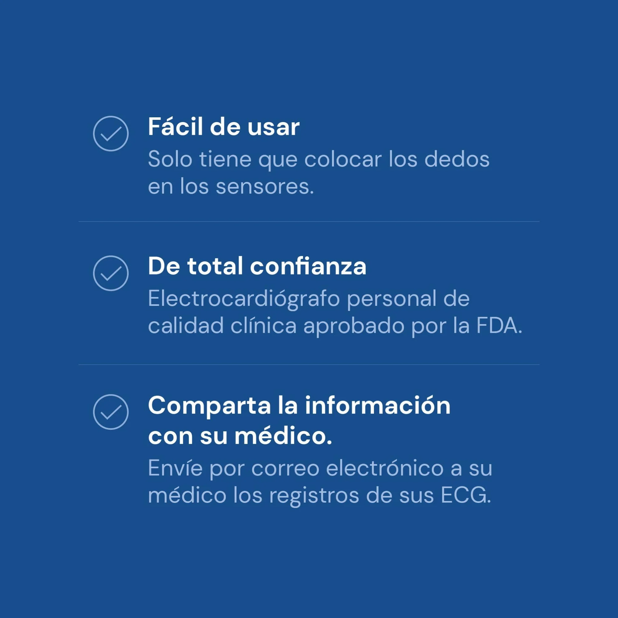 Kardiamobile Electrocardiografo Portatil de 6 derivaciones – Detecta fibrilación Auricular – Resultados instantáneos en 30 Segundos – Funciona con la mayoría de los Smartphones