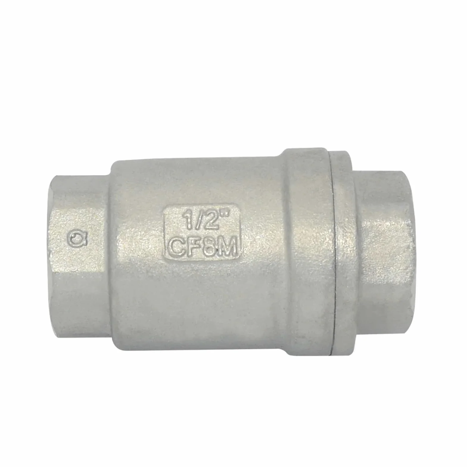 Llave De Paso Agua Válvula de retención vertical de acero inoxidable 304 de 1/2", 1" y 3/4" NPT, H12, for bomba de agua de 2", 1-1/4" y 1-1/2"(1-1/2")