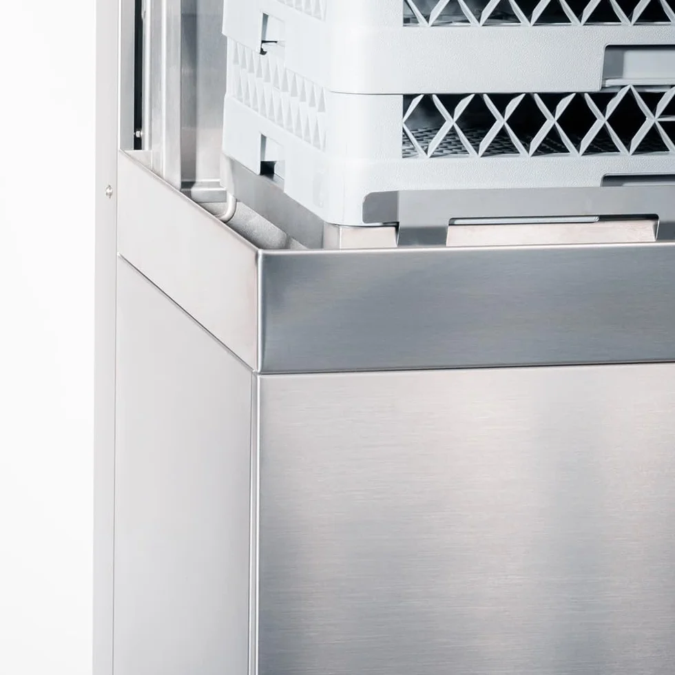 Cleiton® lavavajillas industrial hosteleria | 50x50 | 2 Programas de lavado | 10800W | Lavado en 2 minutos | 728x816x1505 mm | Bombas Abrillantador Detergente y Desagüe
