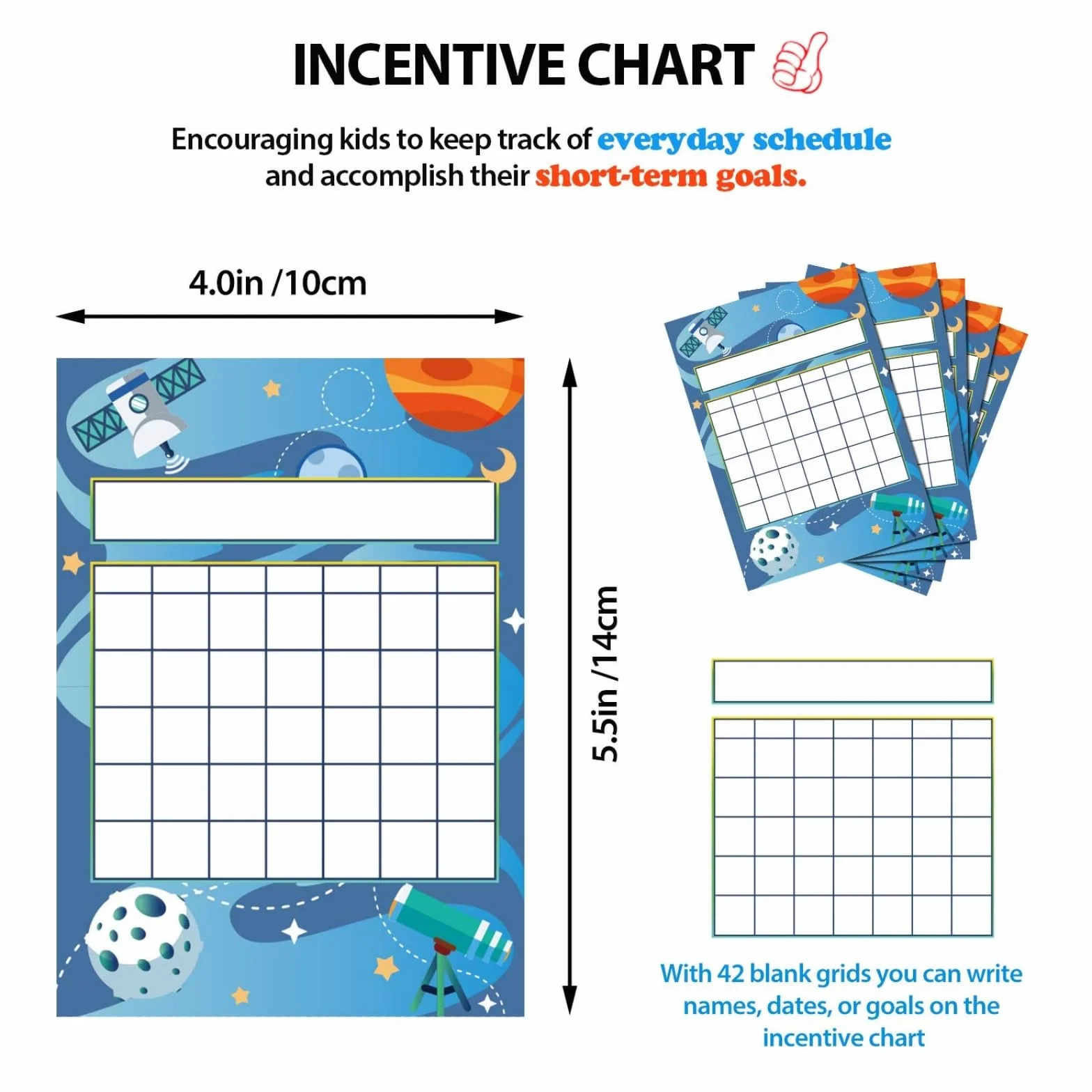 Gráficos de Incentivos para el Aula, Tablero de Recompensas con 1440 Pegatinas de Sonrientes, 24 Piezas