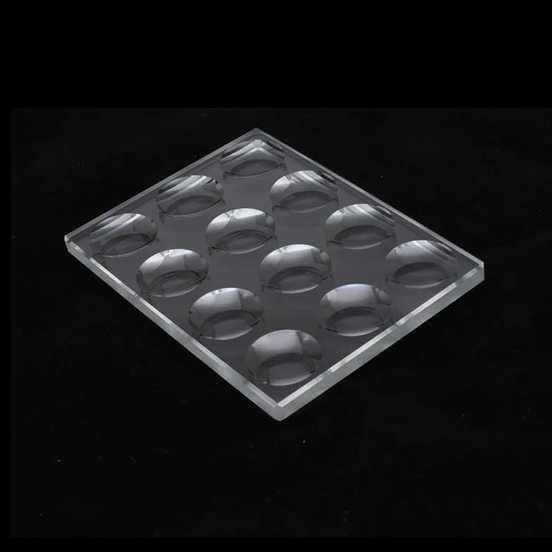 portaobjetos para microscopio, Portaobjetos de microscopio biológico cavidad cóncava circular 5 mm espesor, vidrio óptico, múltiples pocillos opcionales(3 wells)