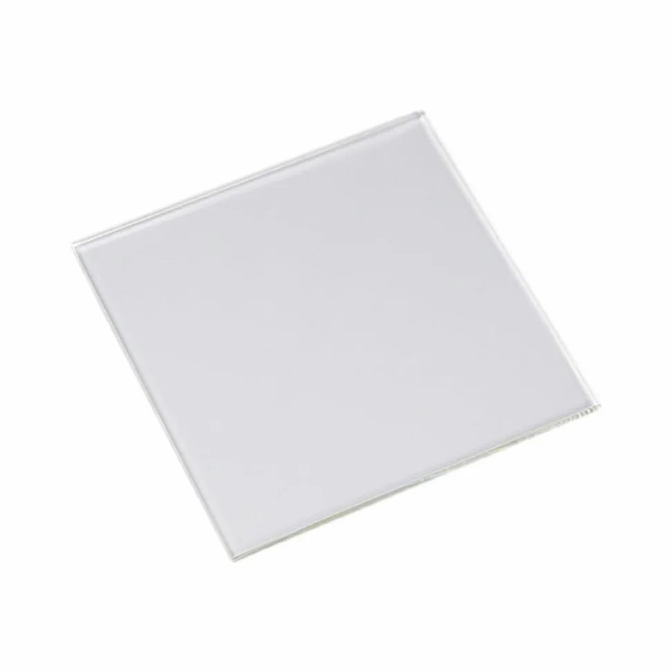Láminas de vidrio hidrofóbicas/hidrofílicas - 10 piezas for uso industrial y de laboratorio(100 * 100 * 0.8mm 1 Side Hydrophilic)