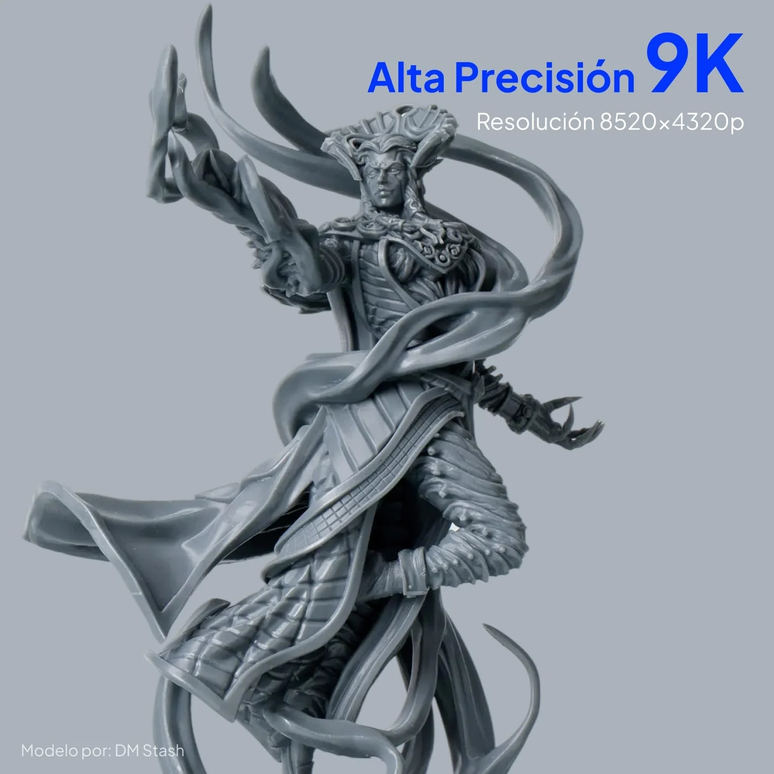 ELEGOO Mars 5 Ultra 9K Impresora 3D de Resina, 150mm/h Alta Velocidad de Impresión, Nivelación Automática y Detección Inteligente, WiFi-Transfer,153,36 x 77,76 x 165 mm³