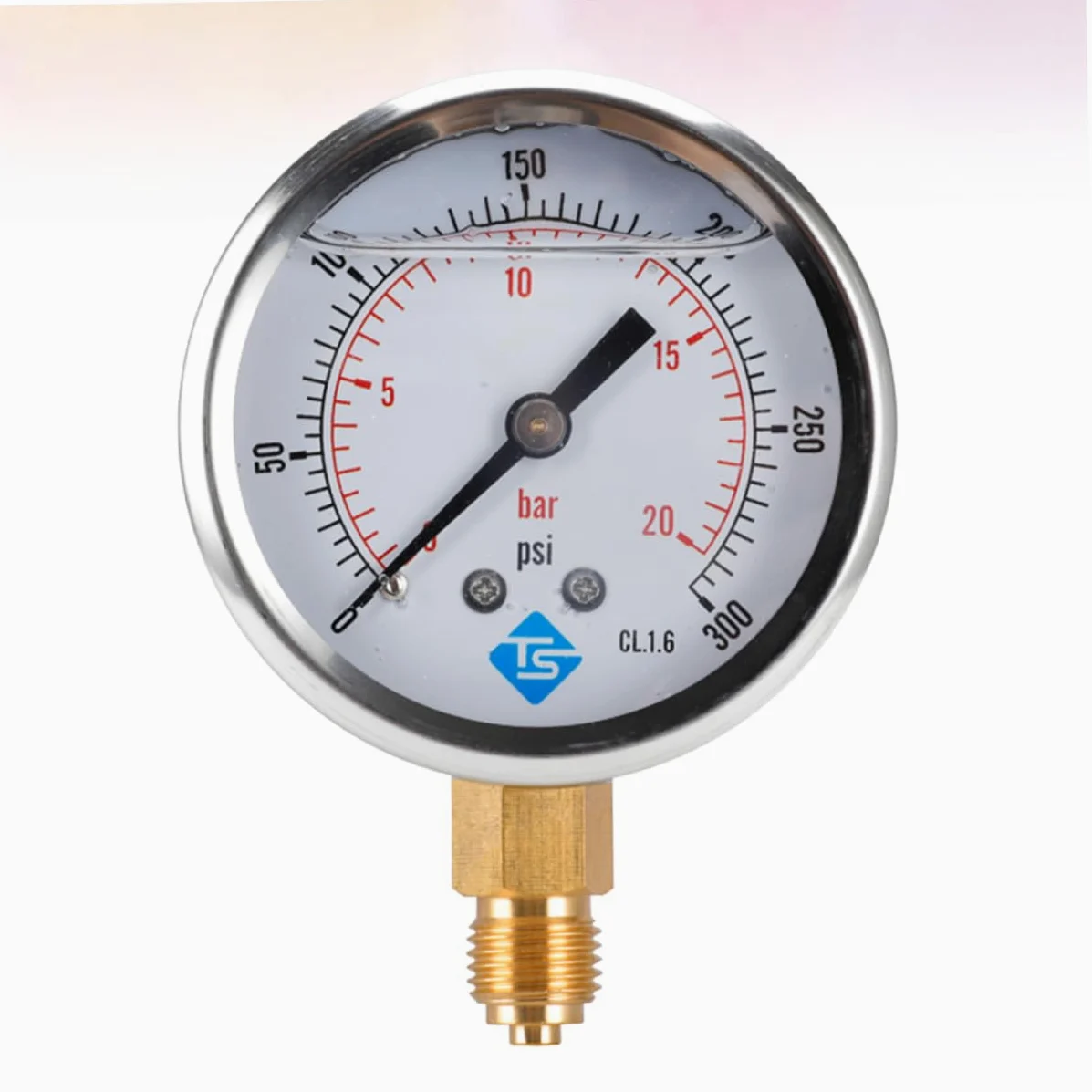 Manómetro de Agua Barómetro de Acero Inoxidable número de Suite doméstica engrase manómetro de vacío manómetro Digital de precisión Mesa de Prueba de manómetro hidráulico