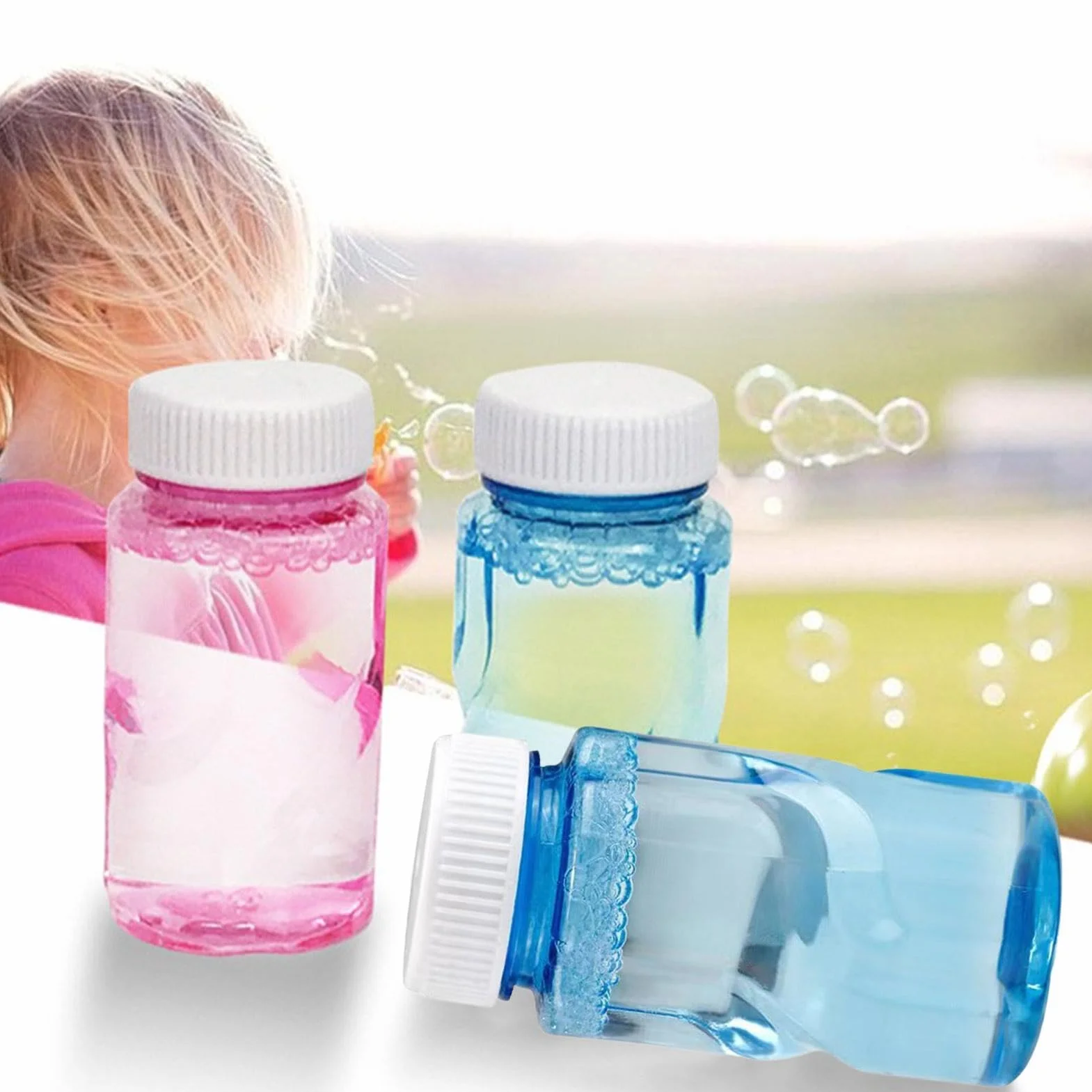 Recambio de Solución de Burbujas para Fabricante de Burbujas - Líquido Concentrado para Niños