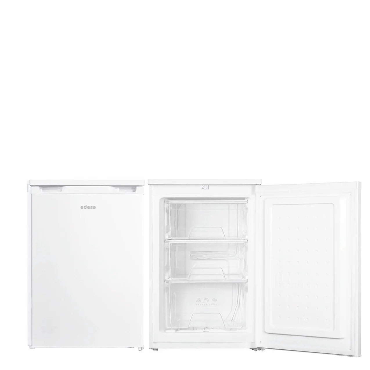 Edesa Congelador Horizontal EZS-0813 WH/A 55,3cm Blanco