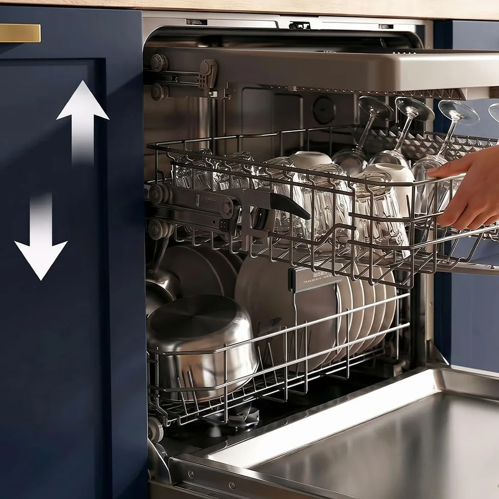 Cecotec Lavavajillas Independiente 60 cm Bolero Aguazero 6900 Inox 15 Cubiertos 8 Programas Clase A Motor Inverter Plus
