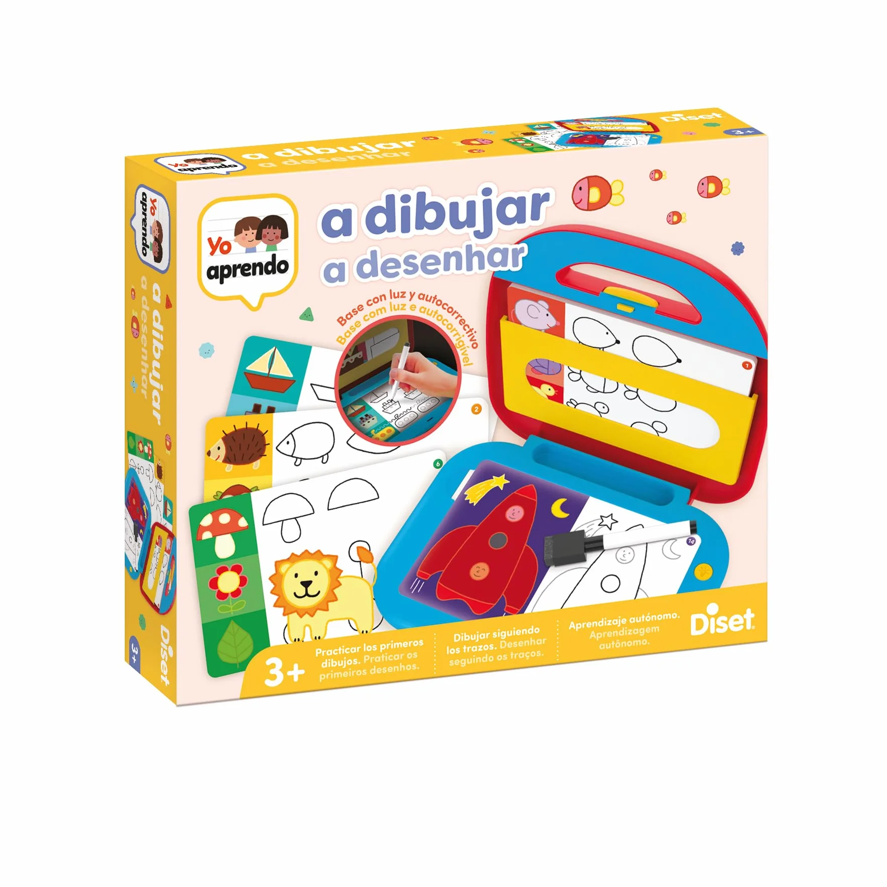 Diset Yo aprendo a dibujar Juego educativo 3 años