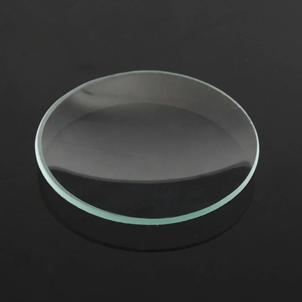 Equipos y suministros de laboratorio Plato de reloj vidrio laboratorio Disco superficie química