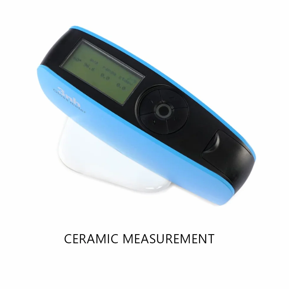 Medidor de Brillo 60 Grados Brillómetro 0-200GU Calibración Automática para Pinturas Tinta Cerámica Mármol