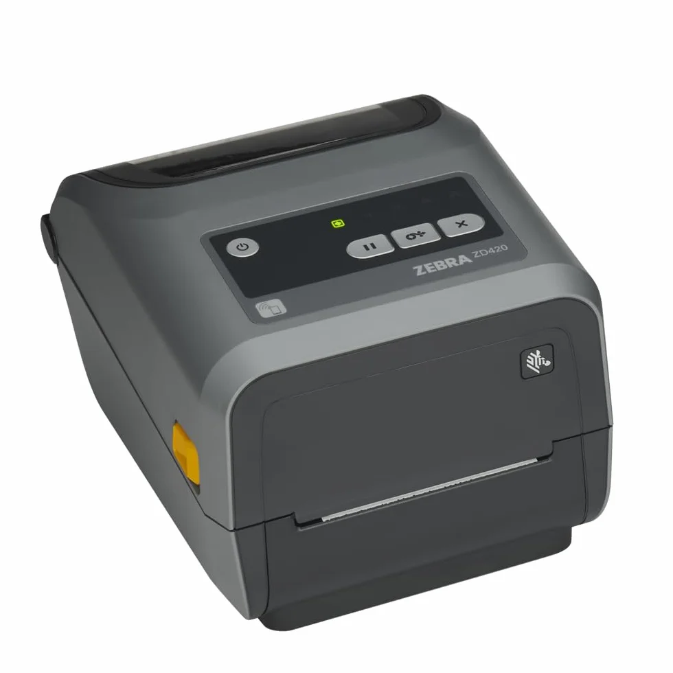 Zebra ZD421t Impresora de transferencia térmica USB, Bluetooth USB-A, USB-B