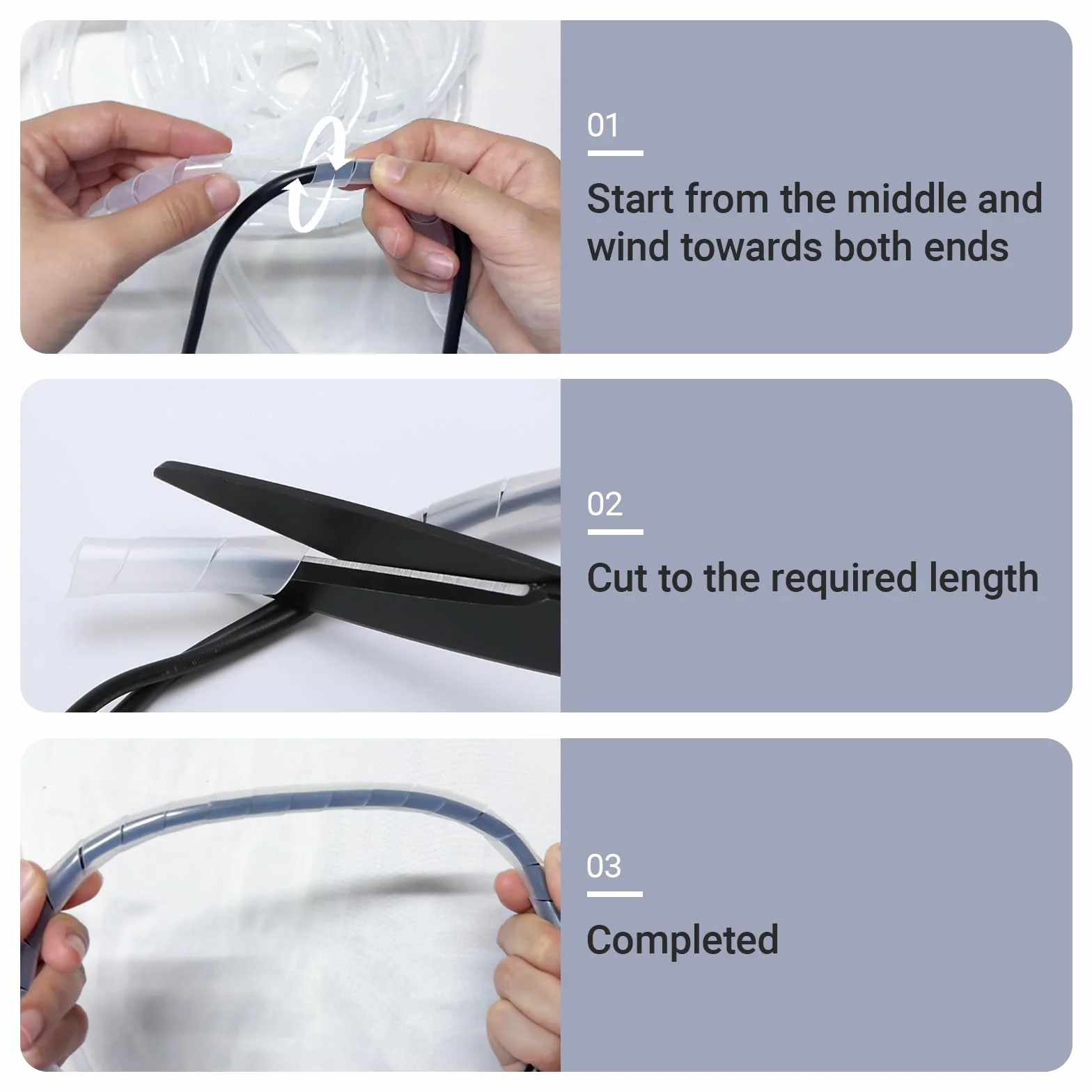 Funda protectora para cable de sonda de ultrasonido, cubierta duradera para cables de circunferencia de 1,27 cm, longitud de 23 pies