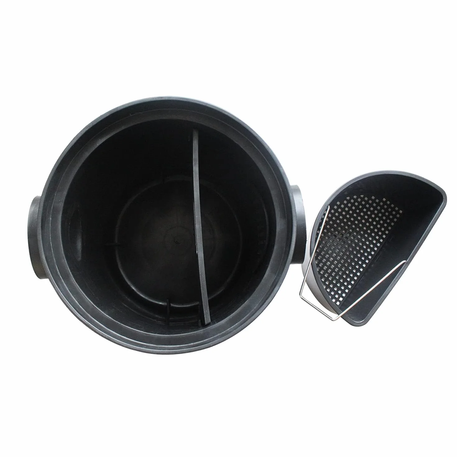 Trampa grasa subterraneo HDPE separador de grasas cocina fregadero para restaurantes o gastronomía (ID315mm - Salida OD110mm)