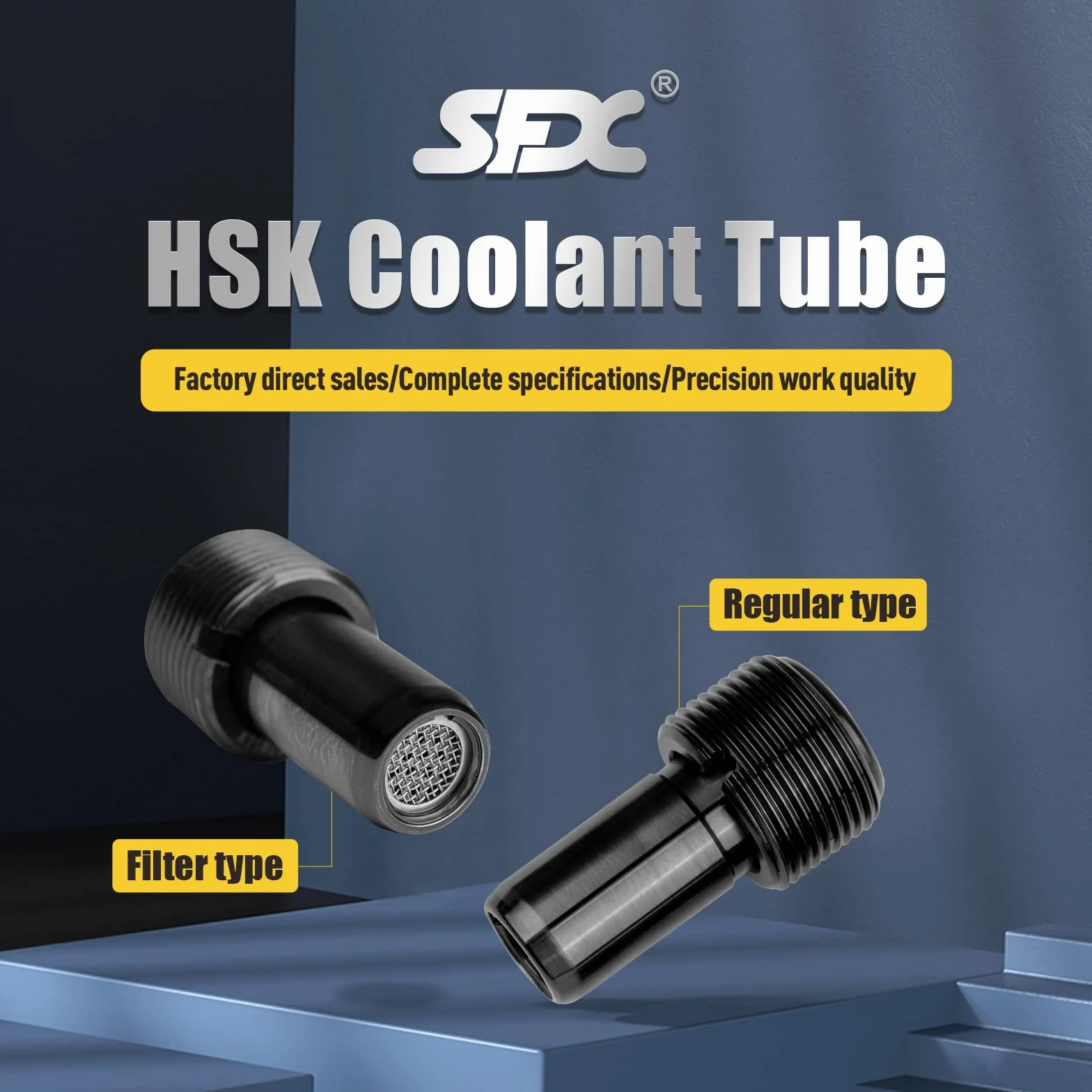 10 tubos de refrigerante HSK-63 con filtro, tubos de refrigerante dobles filtros de acero inoxidable para soporte de herramientas CNC HSK63