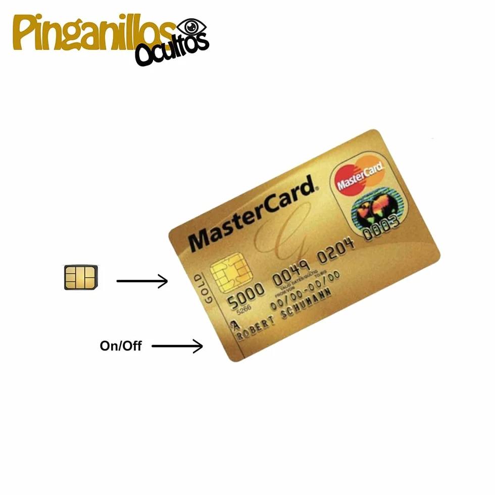 Pinganillo Examenes Tarjeta Credito SIM - Auricular Espia Invisible Inalambrico Copiar Examen. (MicroMini)