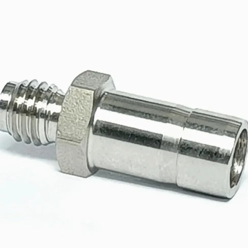 Unión de compresión de doble férula de 3 mm a 1/4" de diámetro exterior for tubo macho de compresión de acero inoxidable SUS316L