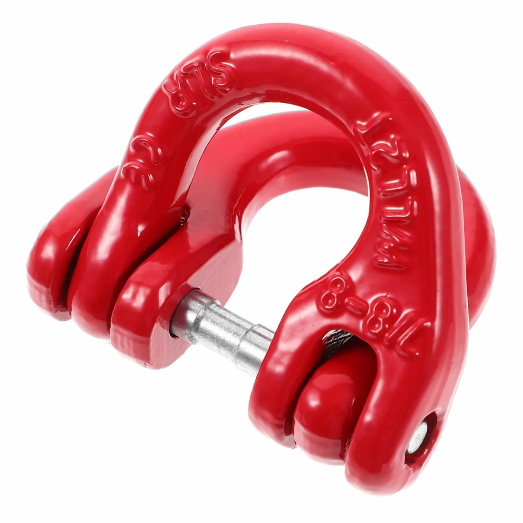 Enlace de Acero Rojo para Cadena de Seguridad 2t Elevación y Remolque