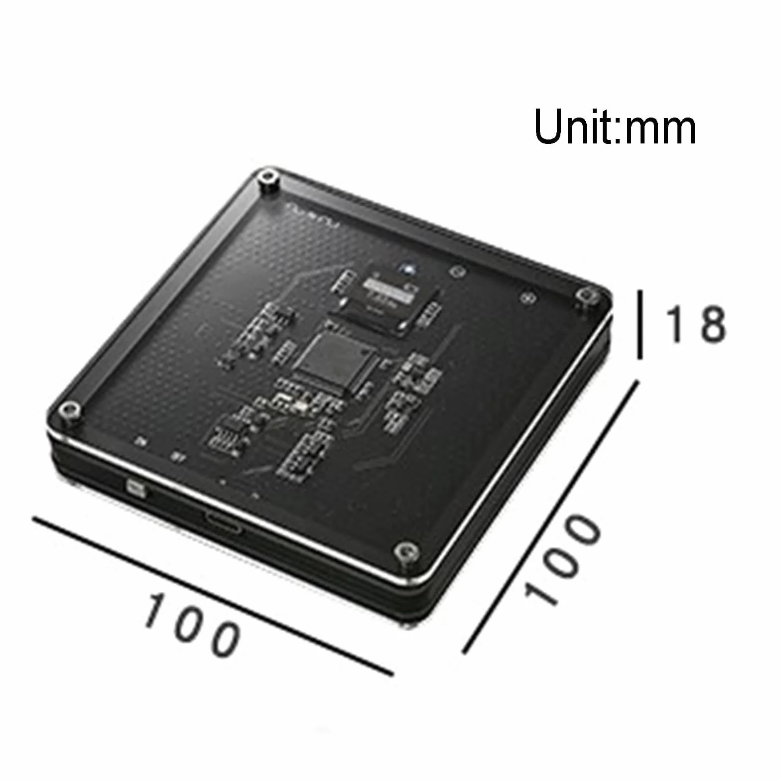 Generador De Ondas Schumann, Forma De Onda Conmutable, Pantalla Pequeña, Frecuencia Ajustable De 0,01 Hz a 999,99 Hz, Alimentación por USB, para Relajarse Y Mejorar El Sueño