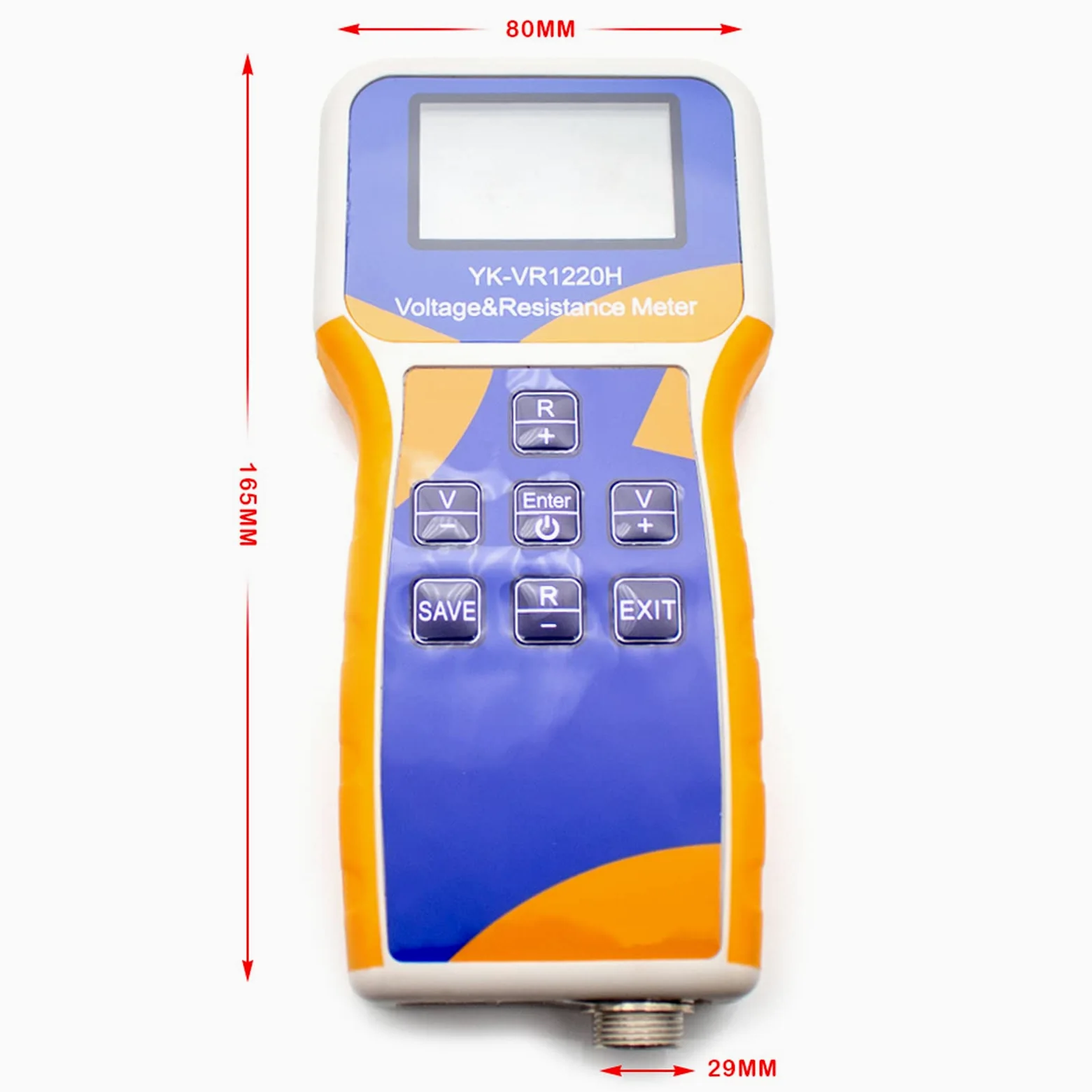 Jieotwice Medidor de Resistencia Interna de Tensión Comprobador de Baterías, Alta Precisión ±0,5