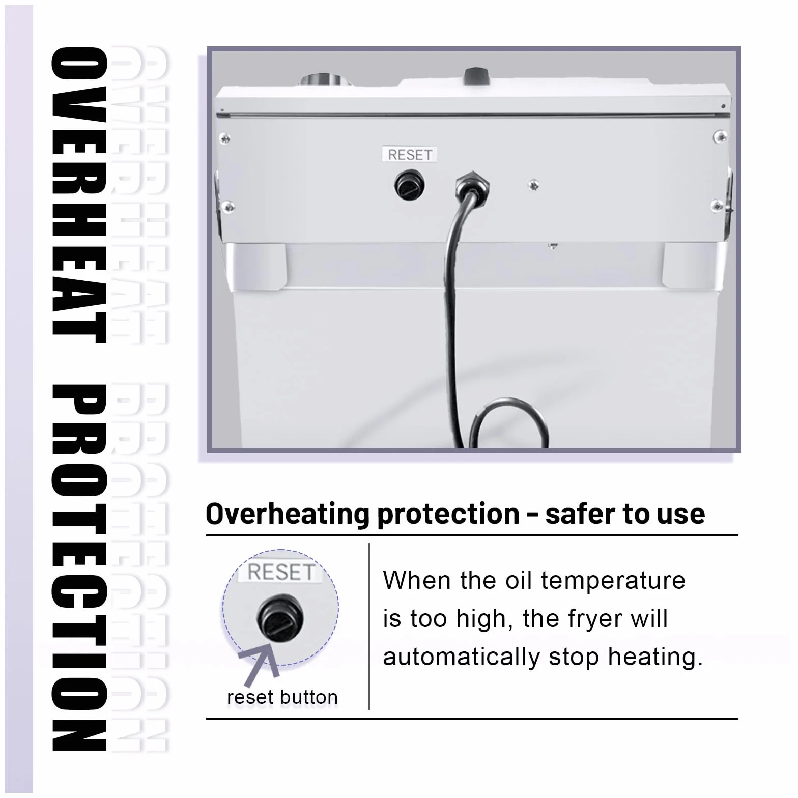 Freidora Eléctrica Profesional 17L, Freidora eléctrica comercial de acero inoxidable con grifo, Capacidad máxima de aceite 11L