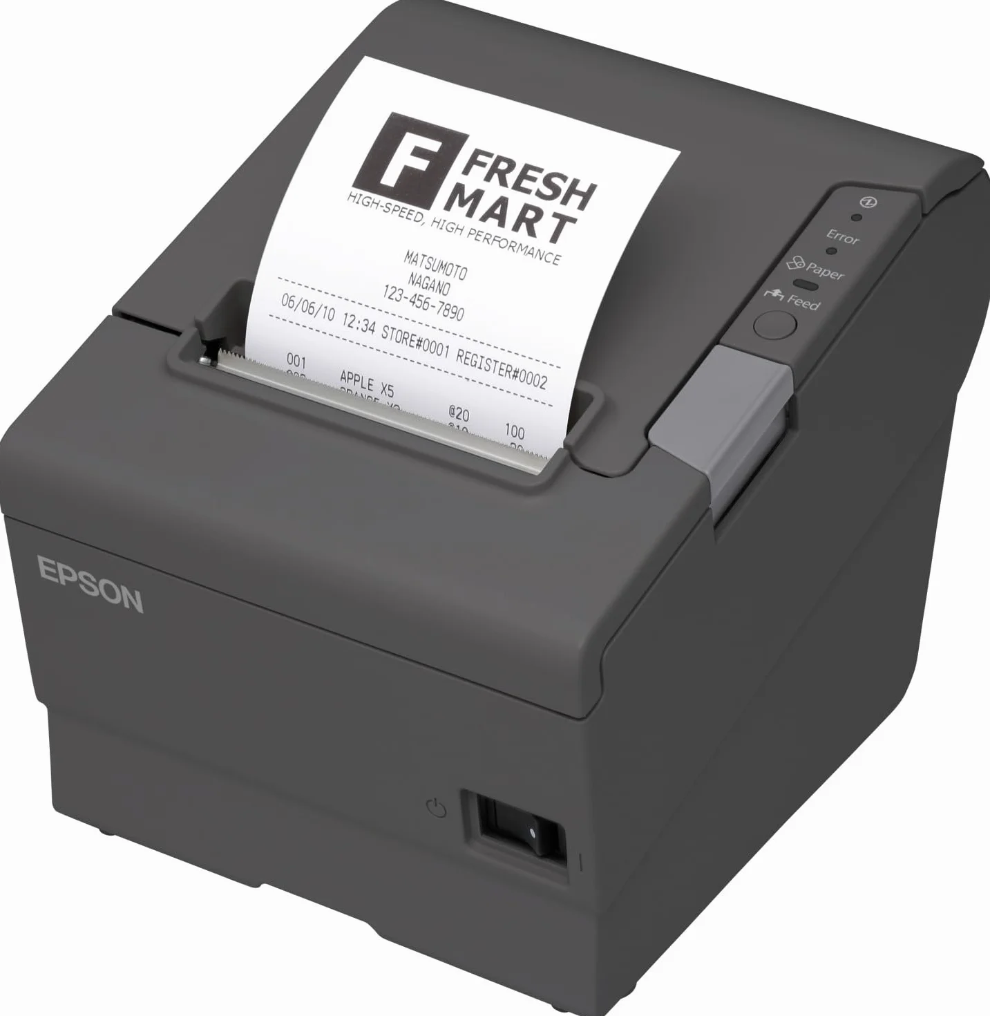 Epson TM-T88V (833) - Impresora térmica de Recibos, Color Negro