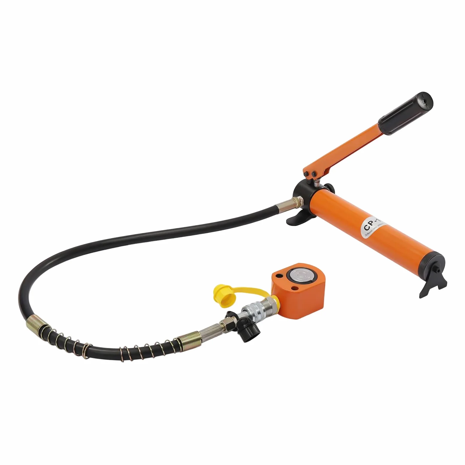 Bomba de mano hidráulica cilindro hidráulico elevador cilindro prensa cilindro hidráulico 10T con bomba hidráulica manual 70Mpa 350CC BSY-10&CP-180 Kit de bomba hidráulica manual