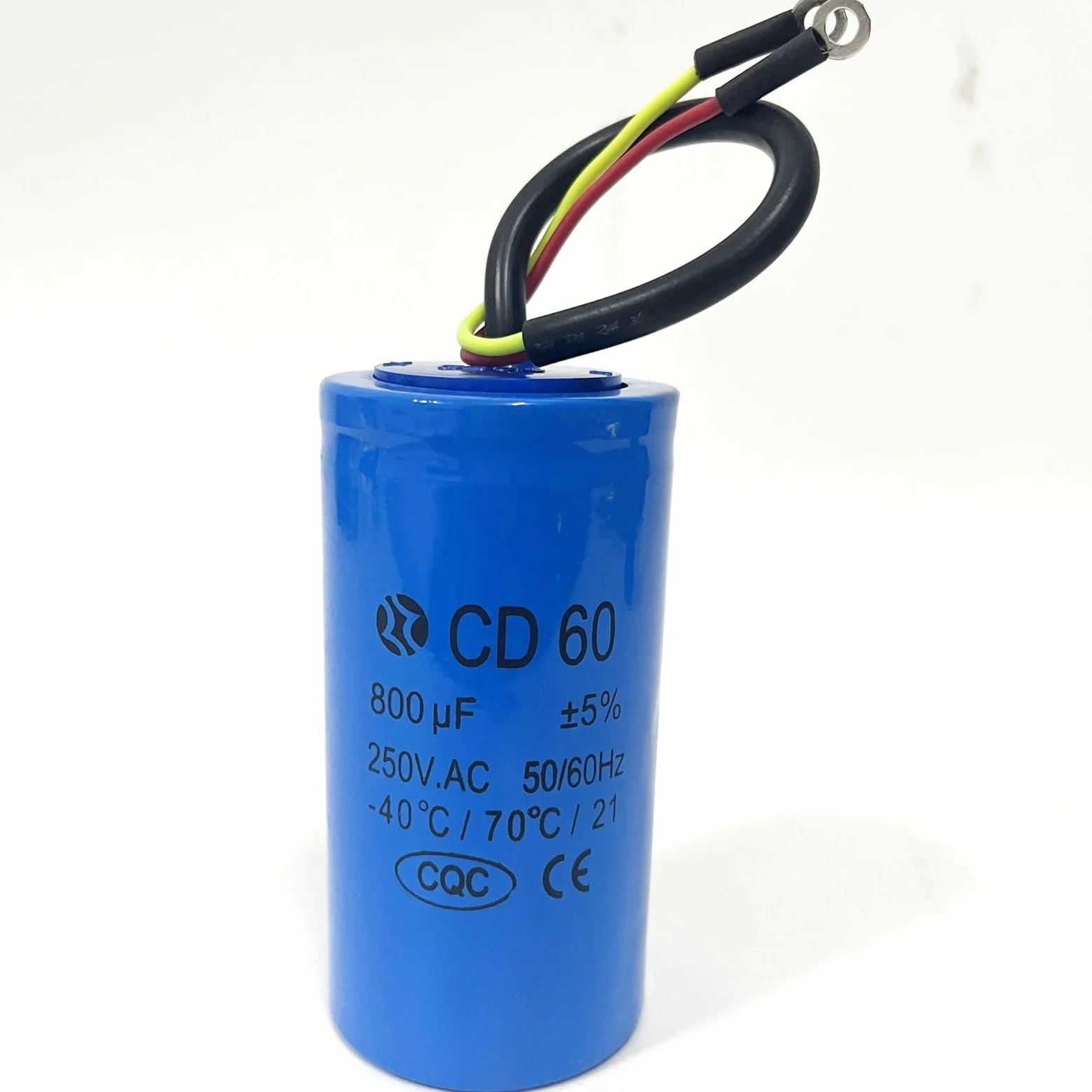 Condensador de arranque CD60 800UF condensadores de arranque de motor eléctrico de alta resistencia