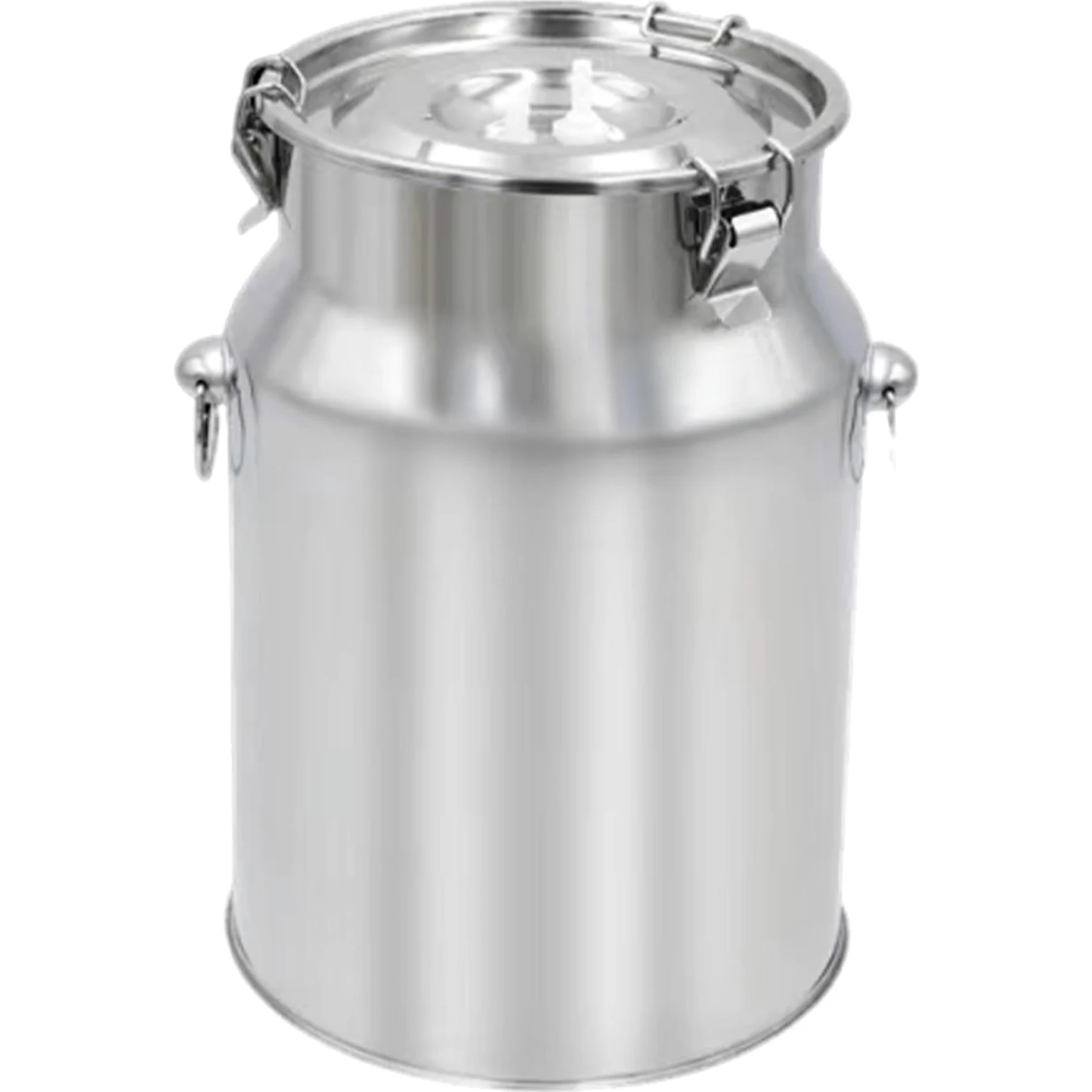 Cubo de leche de acero inoxidable de 10 L para vaca y caballos, accesorios inoxidables para ordeñadora