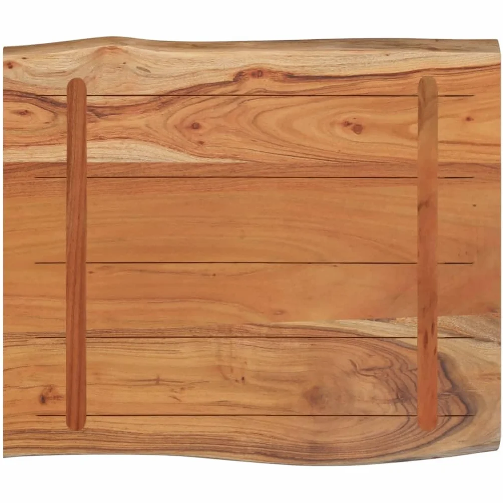 Tablero de Madera Maciza, Tablero de Madera Maciza Multiusos para Mesa de Bricolaje, Encimera de Cocina y Barra (70x60cm)