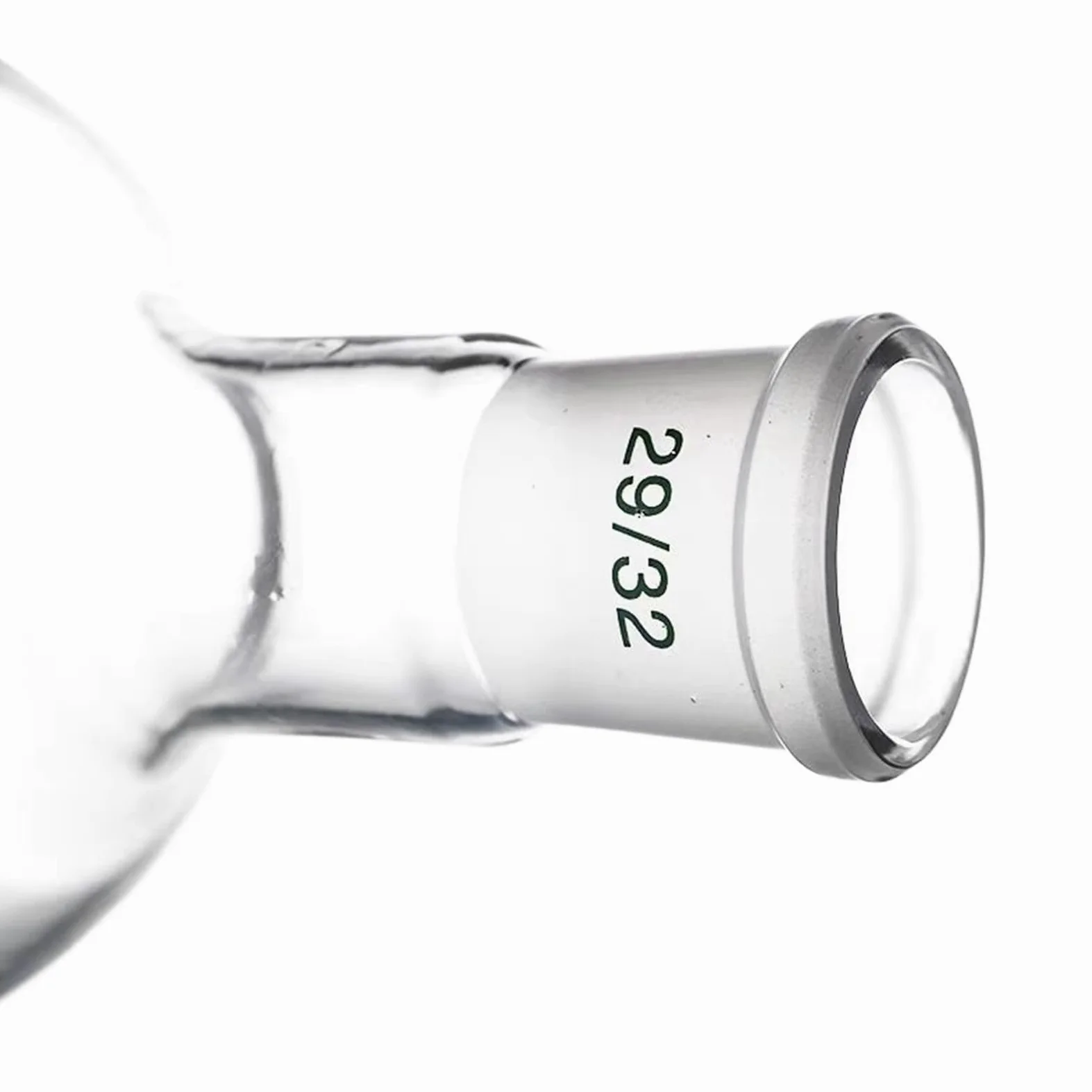 1 Uds. Boca esmerilada estándar 19#24#29# matraz de destilación de una Sola Boca con Vidrio de Fondo con Capacidad de 50ml a 2000ml(2000ml caliber24)