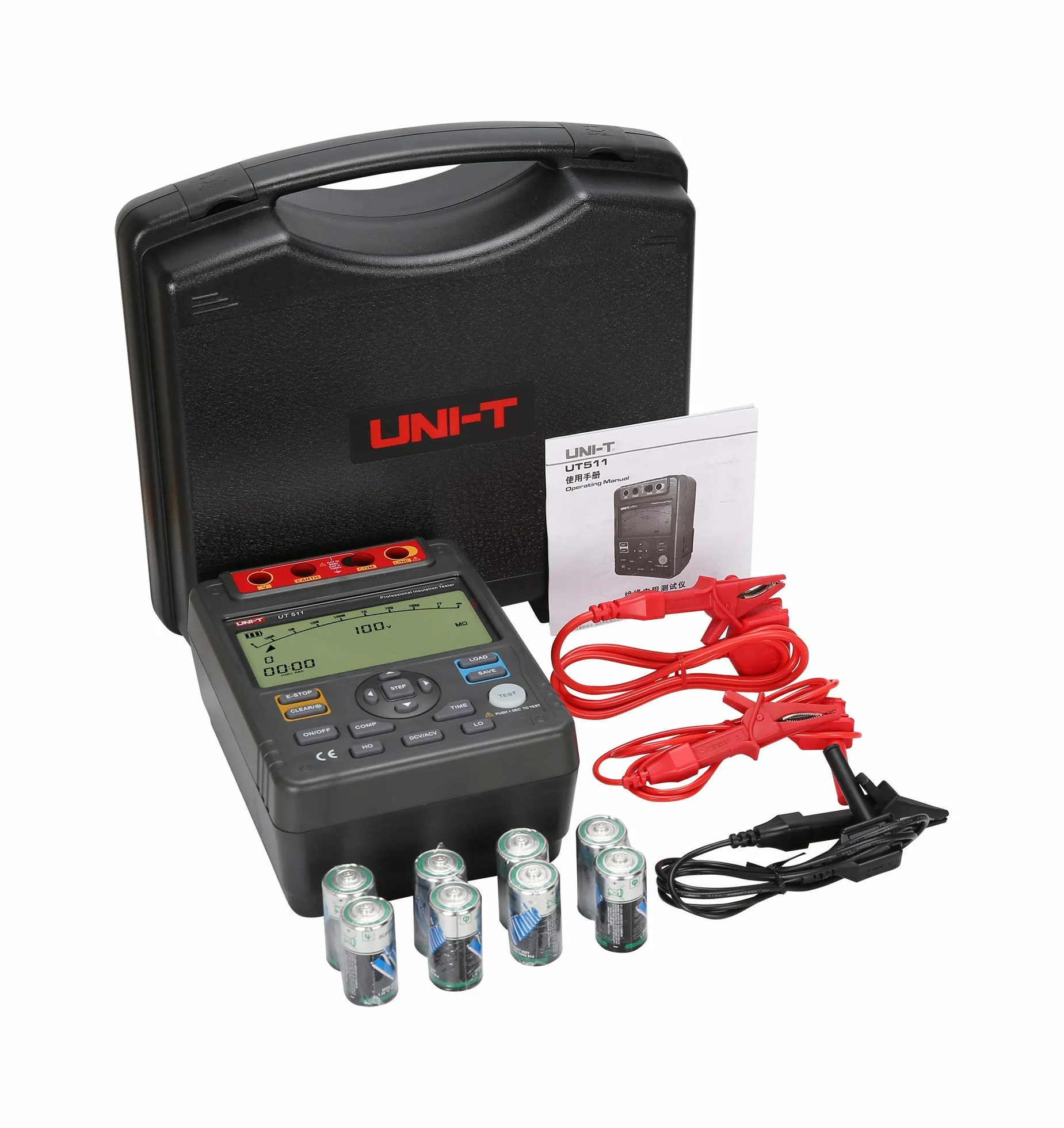 Medidor de aislamiento UNI-T UT511/MIE0098