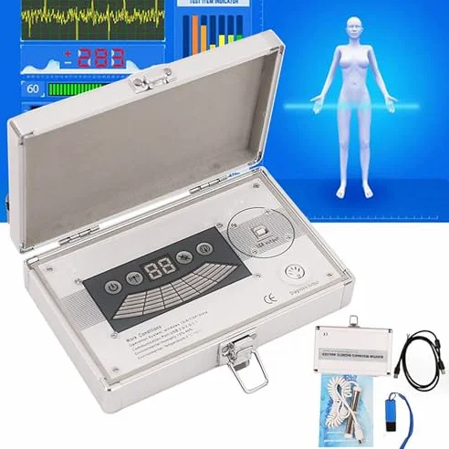 Analizador magnético de resonancia cuántica, análisis 3D rápido para uso doméstico, prueba de salud física profesional con resultados dinámicos y fiables