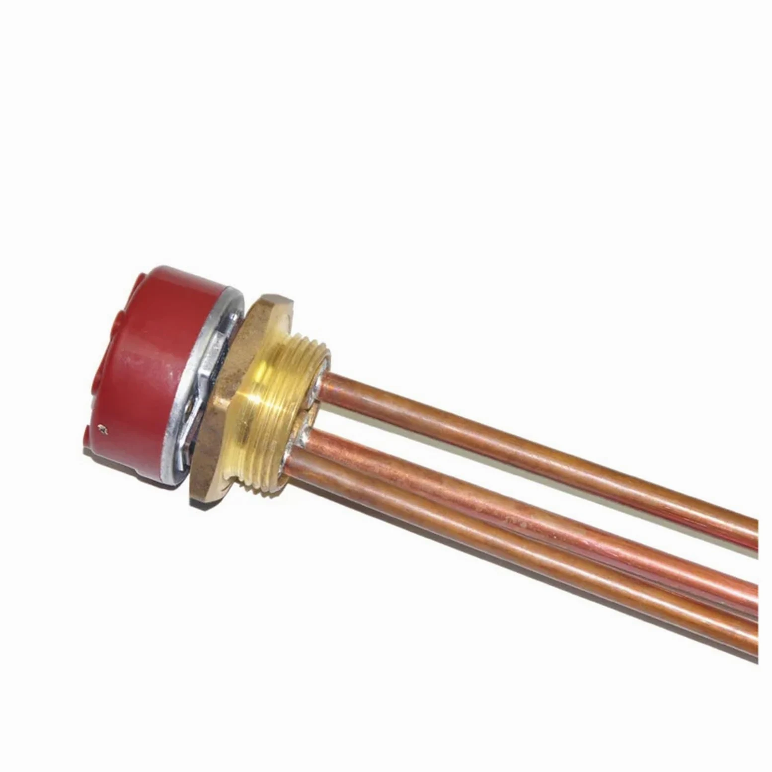Elemento calefactor de inmersión DN32 1 1/4 "con termostato 220V 2000W controlador de temperatura del calentador de agua