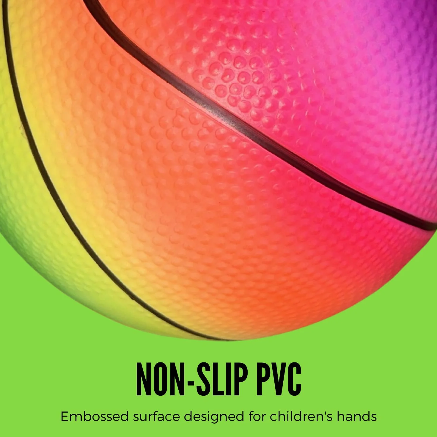 MAGIC SELECT 2Ud Pelotas de PVC Juguete Infantil Balón Voleibol Hinchable Arcoíris 23 cm