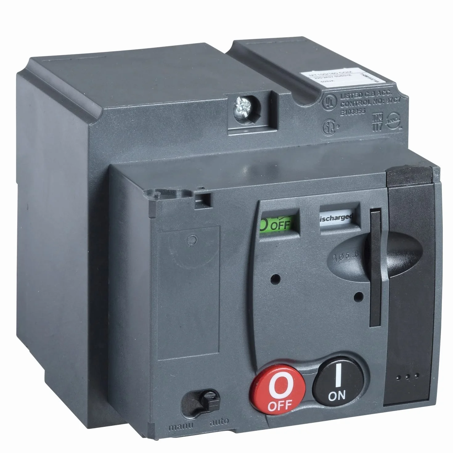 Schneider Electric LV429441 Mando Eléctrico Comunicante con Adaptador SDE, 220-240 V, 50/60Hz