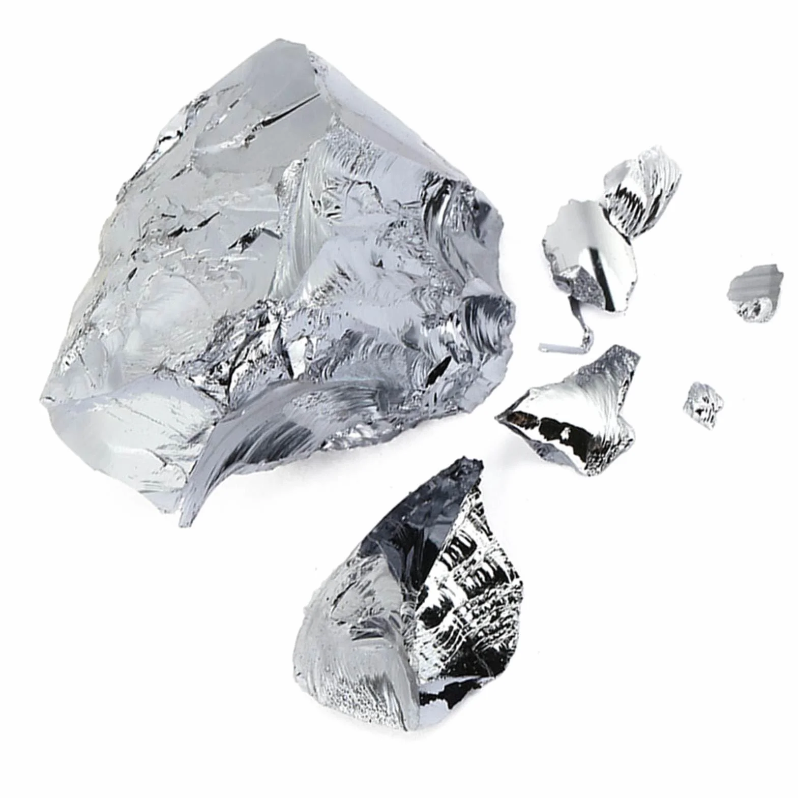 Metal Líquido de Galio de Silicio de Alta Pureza 99.99% Bloque de Silicio Monocristalino Semiconductor de Elemento 14 de Metal de Metal de Silicona (50 Gramos)