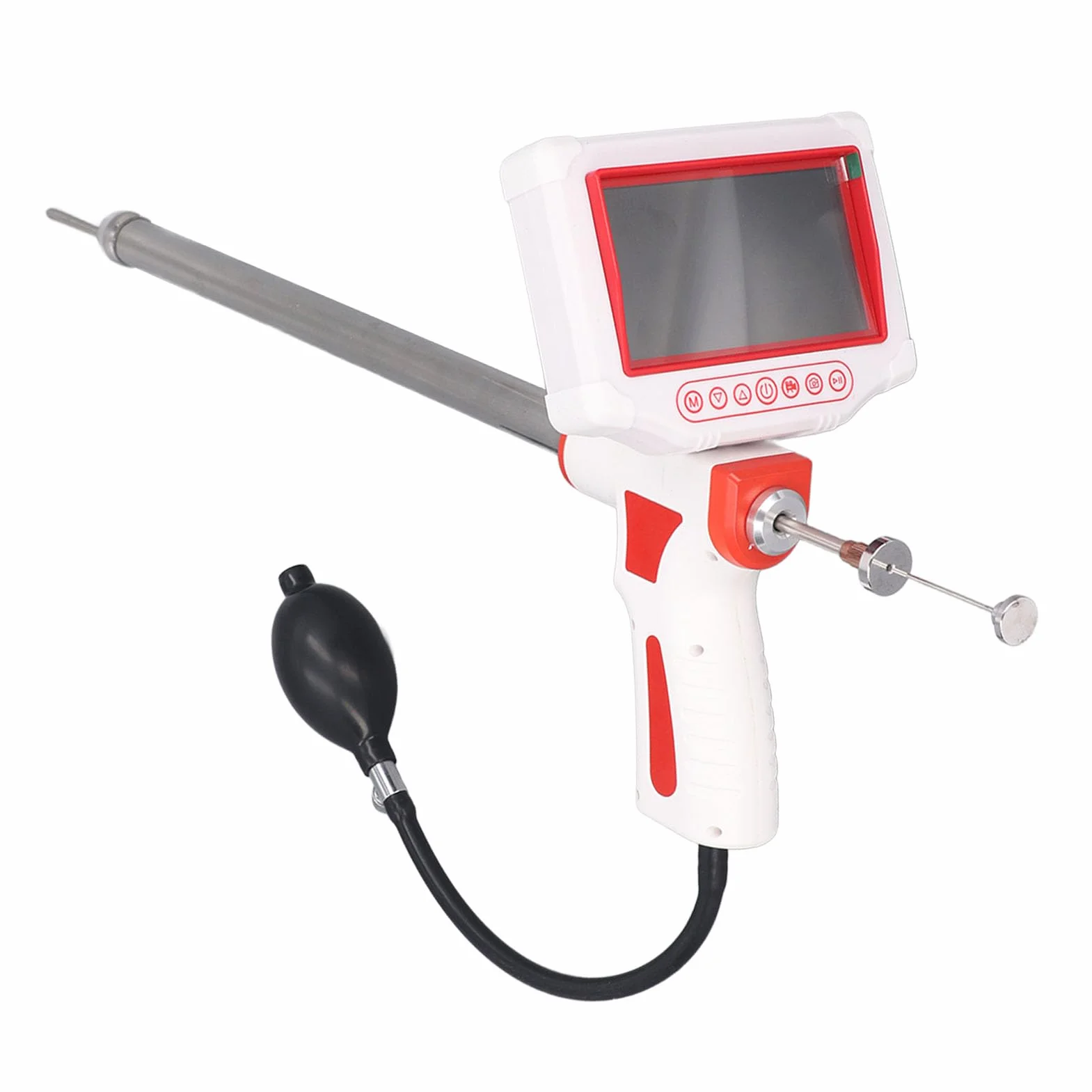 Pistola de Inseminación Artificial, Kit de Inseminación Animal, Carcasa de ABS, Herramienta de Inseminación Artificial para Animales, Enchufe de la UE 100-240 V