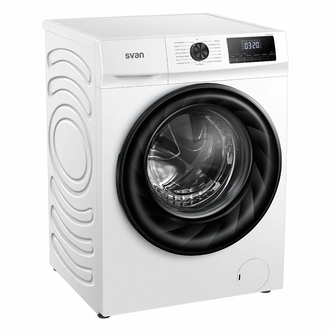 Svan Lavadora Secadora Condensación 9Kg Carga Frontal Blanco 1750W 1400rpm Motor Inverter