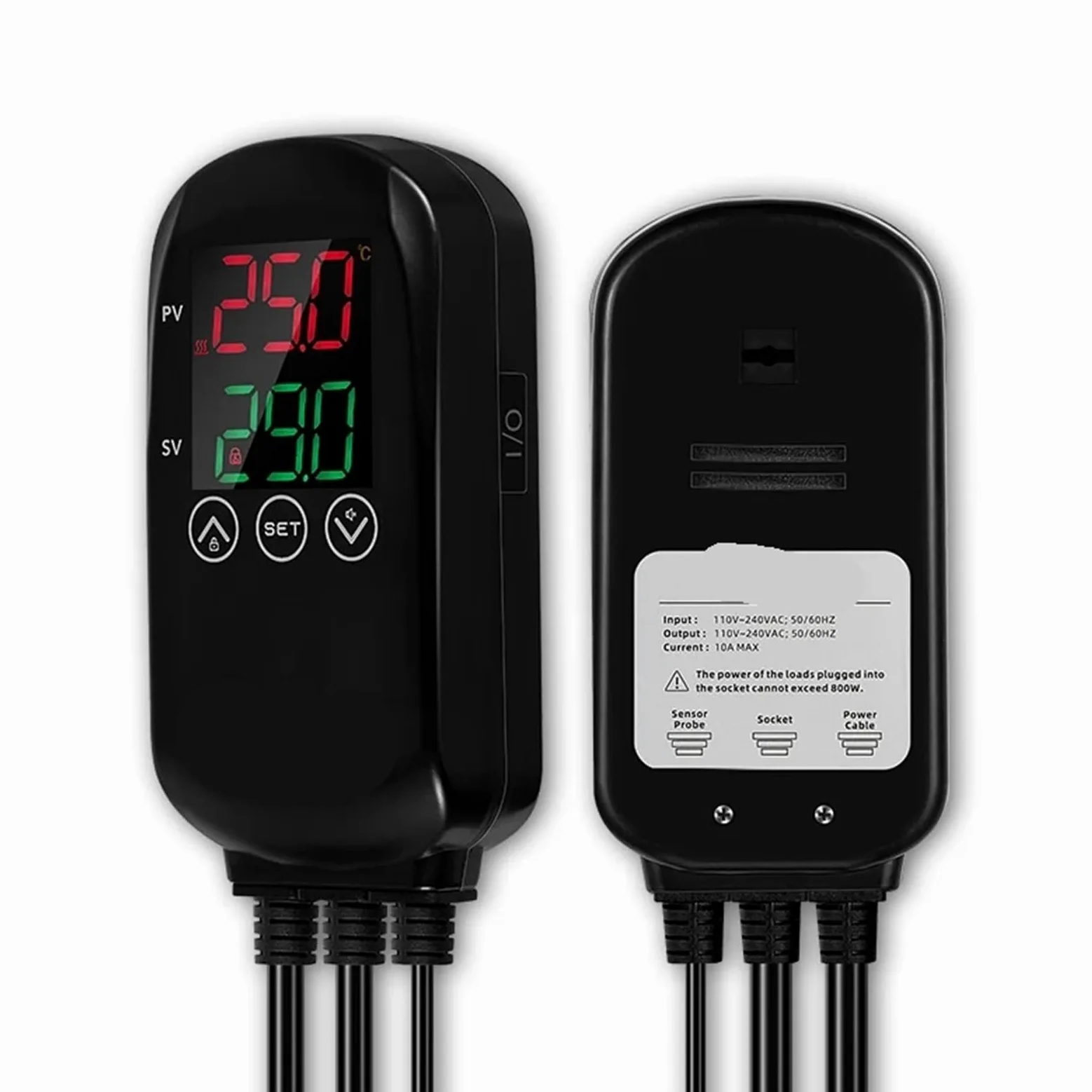 Termostato enchufable EW-711 for acuarios y terrarios.(AU Plus)