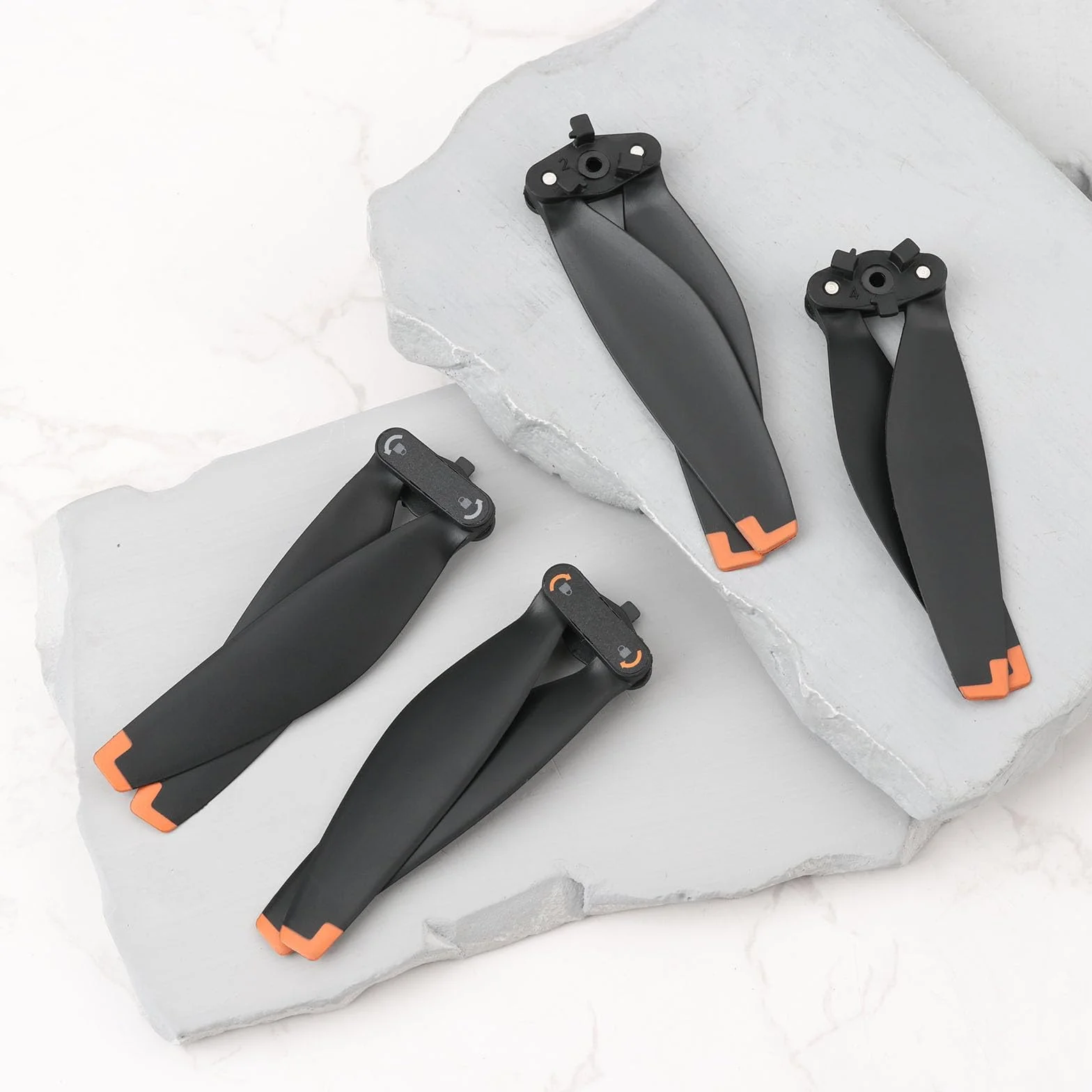 Hélices de Repuesto Compatible con DJI Mini 5 Pro Ligeras y Silenciosas de Plástico