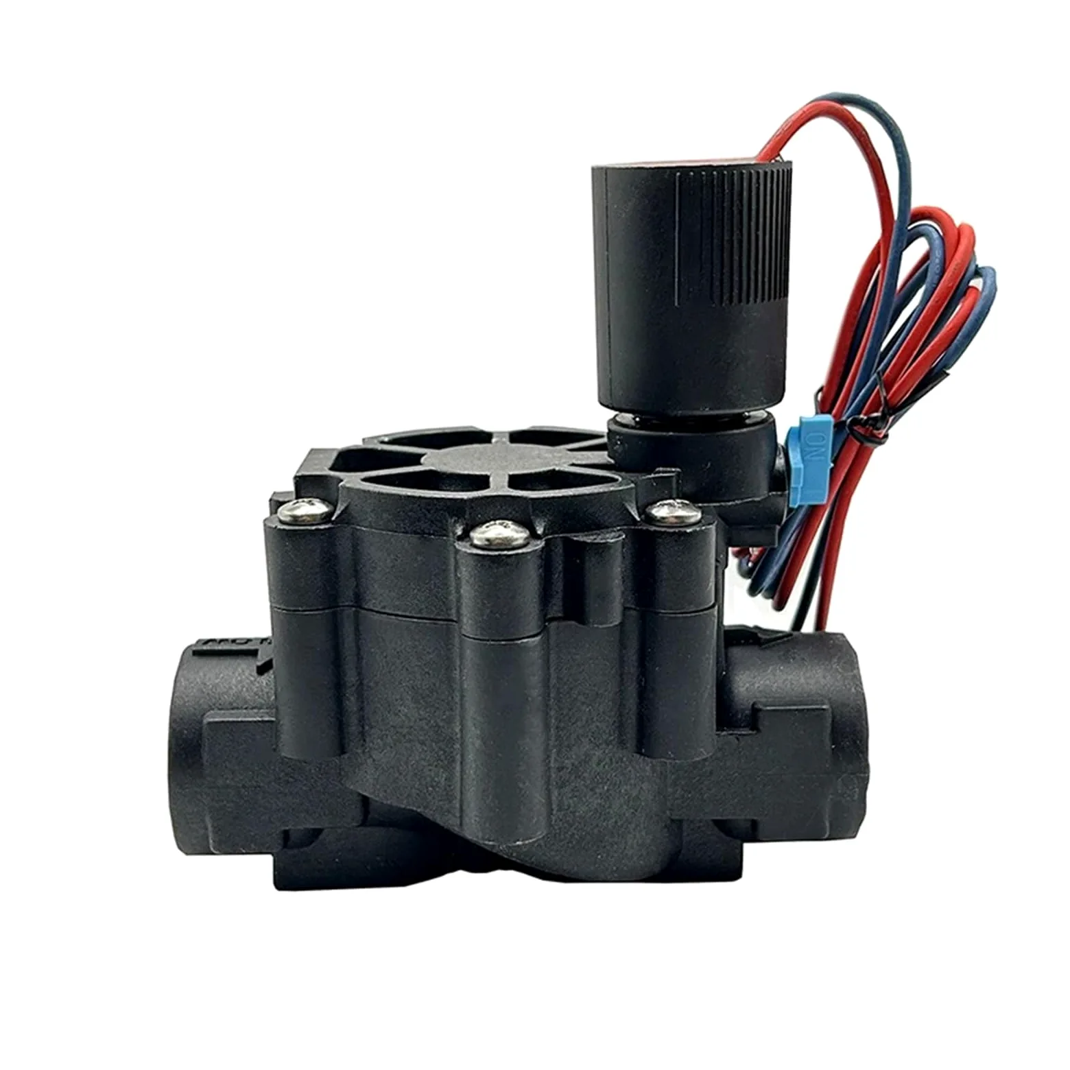 Válvula Solenoide de agua de 1/2 ", 3/8", 3/4 ", 1", 220, 12V, 24V, válvula de nailon normalmente cerrada for riego de jardines y granjas Para aplicaciones industriales(C,110)