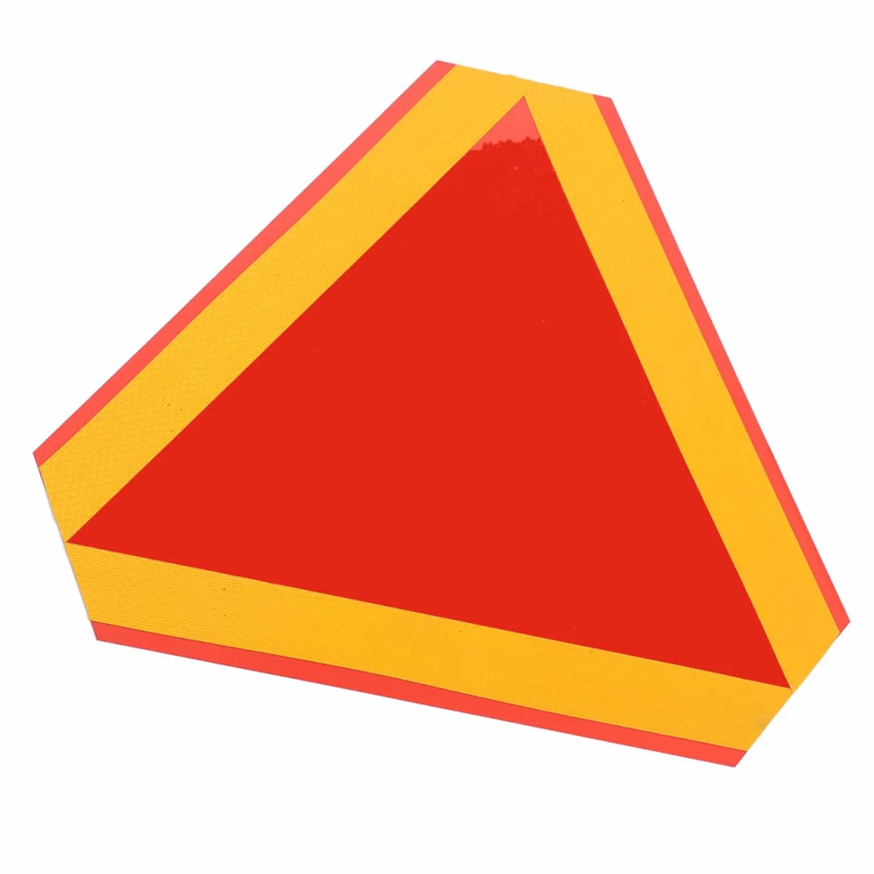 Juego de 3 Señales Triangulares Reflectantes de Seguridad Vial para Coche