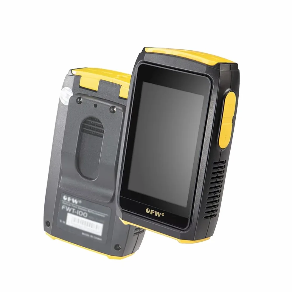 Mini OTDR Reflectómetro óptico del campo del tiempo, probador multifuncional de fibra óptica OTDR 1550nm 20dB reflectómetro óptico de pantalla táctil OPM VFL(con iola)