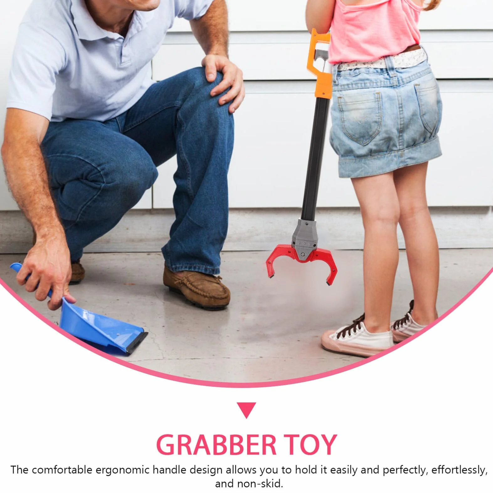 BESPORTBLE Robot Arm Grabber Toy Interactive Robotic Hand Picking Tool