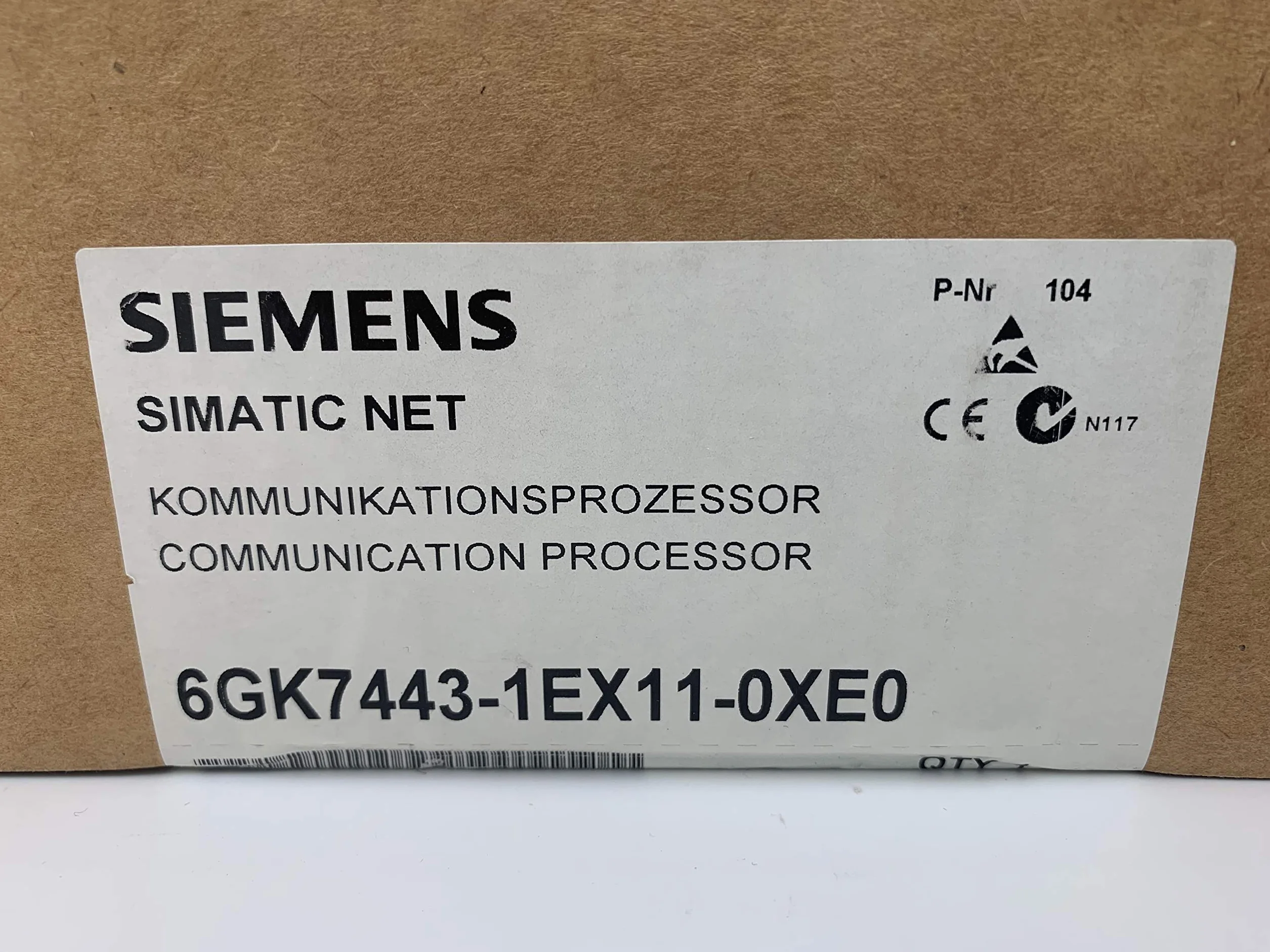 6GK7443-1EX11-0XE0 Siemens Simatic S7-400 Communications processor CP 443-1 PLC SPS Controller 6GK7 443-1EX11-0XE0 new 6GK74431EX110XE0 4019169030717
