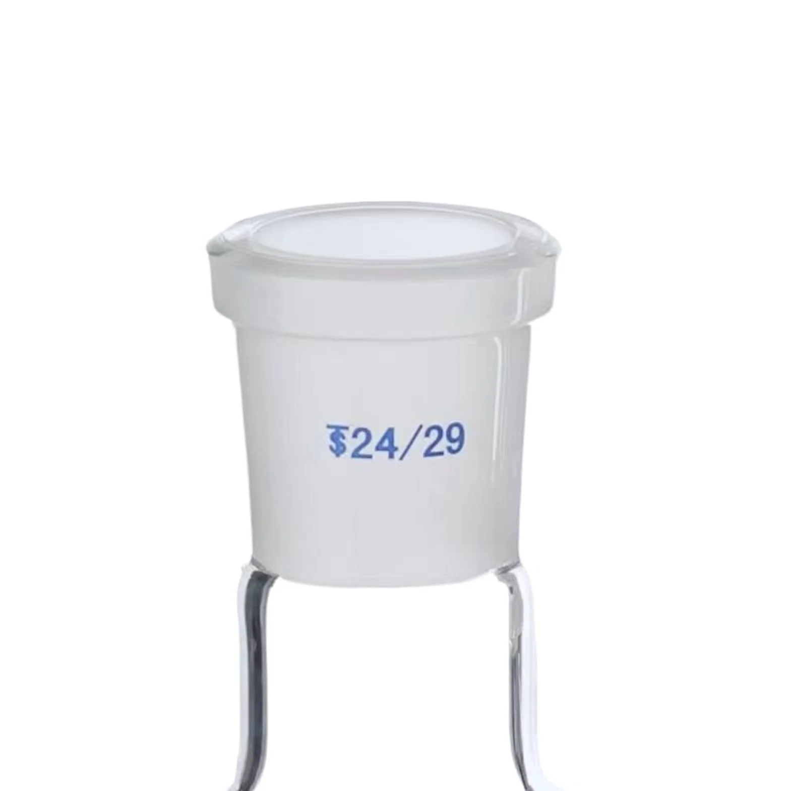 Matraz científico del juego, Matraz de reacción de laboratorio con forma de bola y pistón de PTFE, vidrio de borosilicato, de 25 ml a 1000 ml(500ml caliber24)
