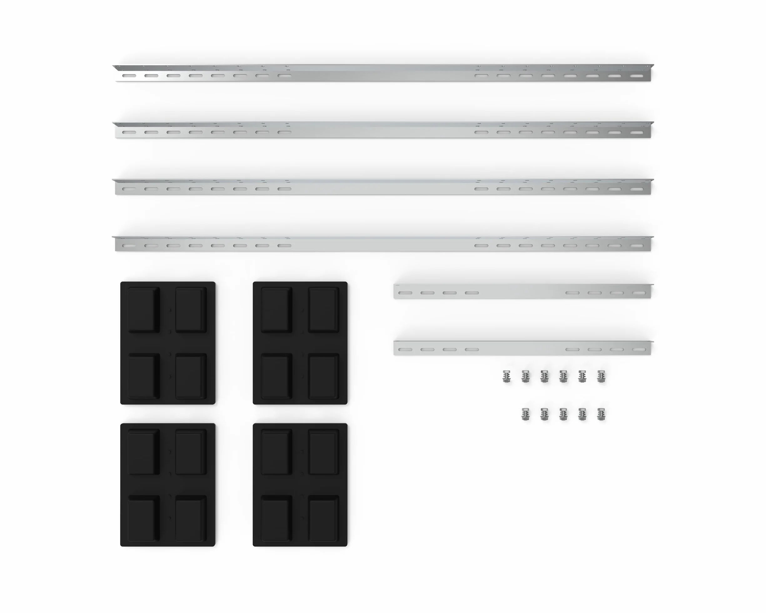 Haier Soporte premium para techo plano, jardín y terraza para sistemas solares enchufables/centrales eléctricas de balcón